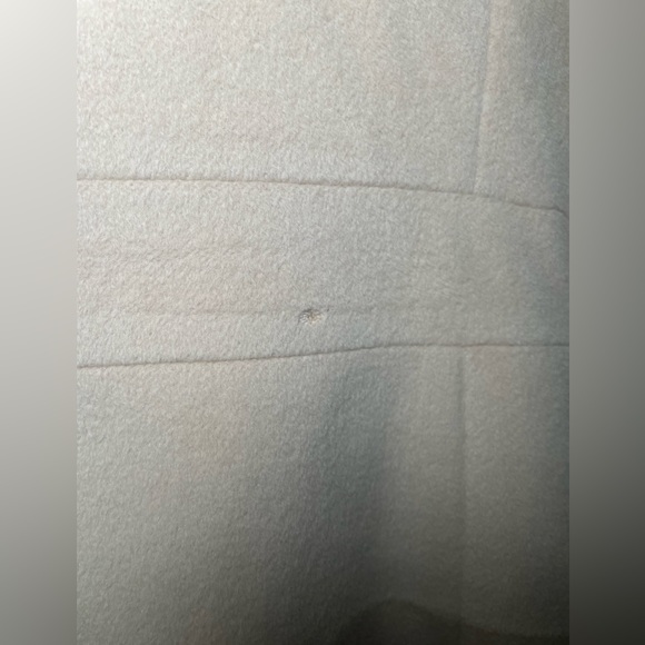 Women’s Calvin Klein Angora/Wool Long Hunter Coat beige / tan size 8 - Picture 8 of 9